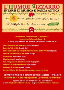 locandina Saggio 2017