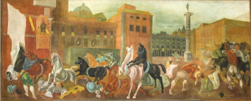 Corrado Cagli murale AND restauro