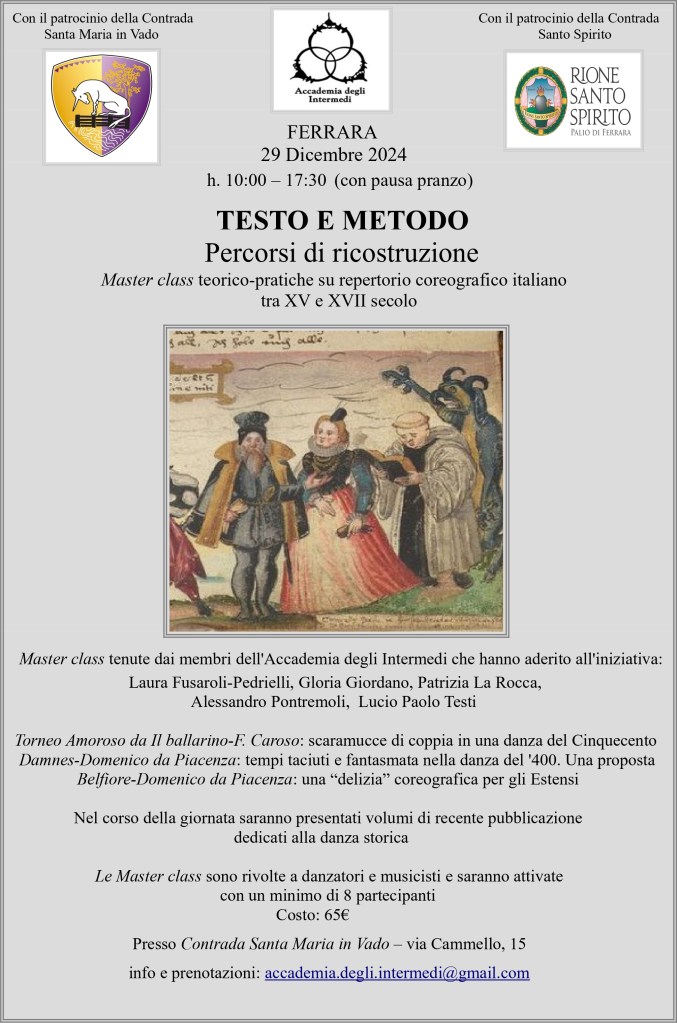 Ricostruzione danza storica