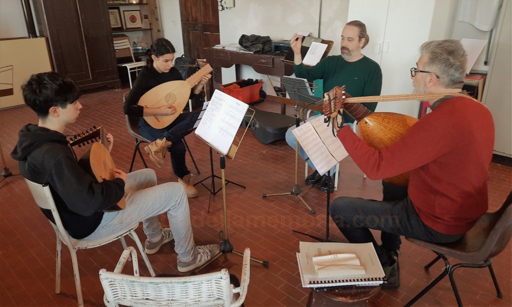 Francesco Tomasi masterclass Liuto