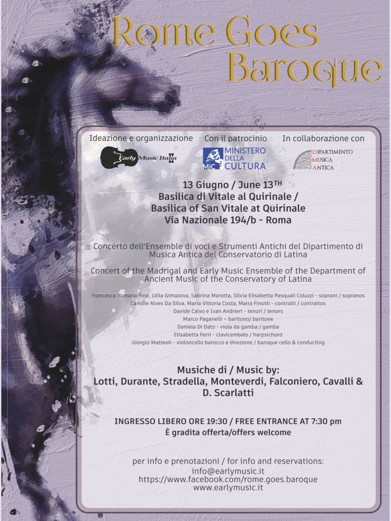 Latina Musica antica San Vitale