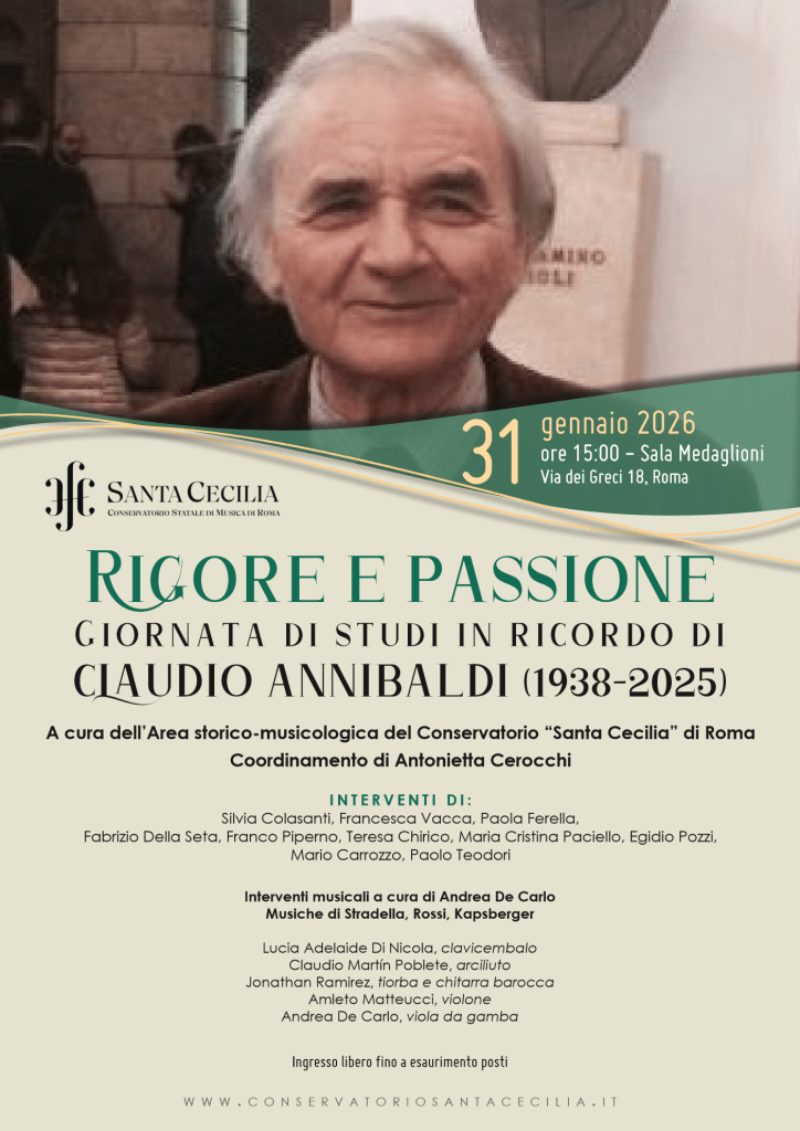 Claudio Annibaldi Santa Cecilia
