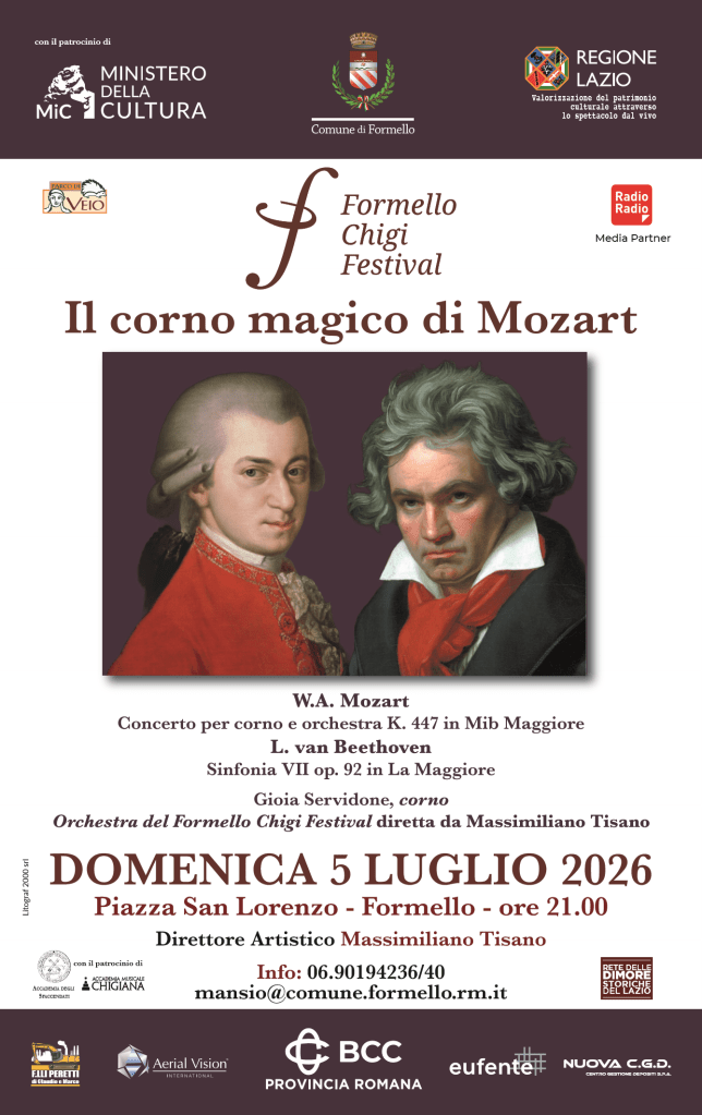 Formello Chigi Festival Massimiliano Tisano Gioria Servidone