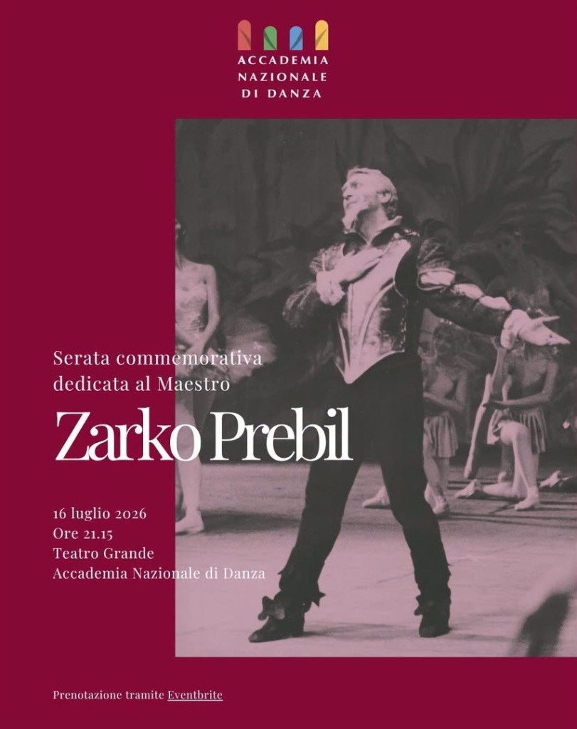 Zarko Prebil Accademia Nazionale di Danza